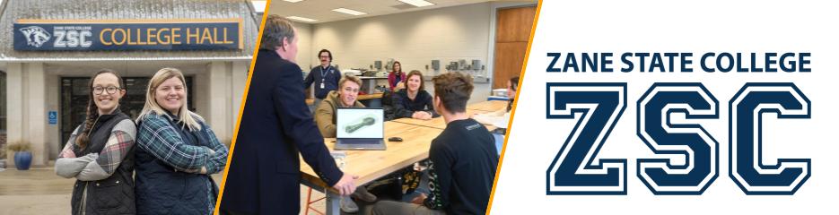 Zane State College banner